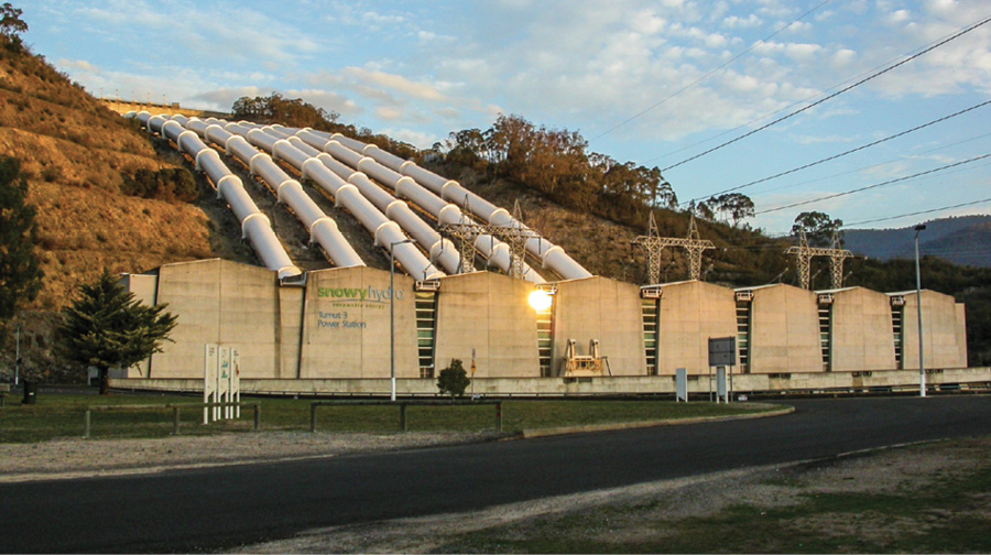 Snowy Hydro’s 1,800-MW Tumut 3 Power Station is one of nine that could receive upgrades under the “Snowy 2.0” initiative, which looks to increase the capacity of pumped storage projects in the Snowy Mountain scheme by about 50%.