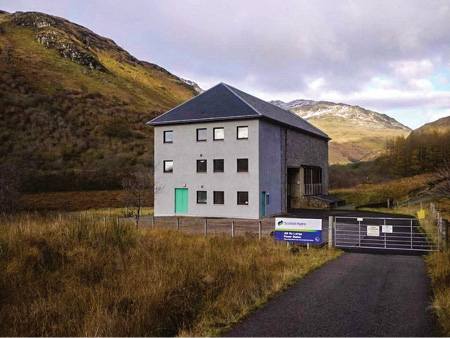 The 6-MW Allt-na-Lairige hydroelectric power station, on the Fyne River near Inverary in Scotland, recently underwent a complete overhaul.