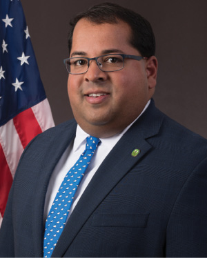 Commissioner Neil Chatterjee (photo courtesy FERC)