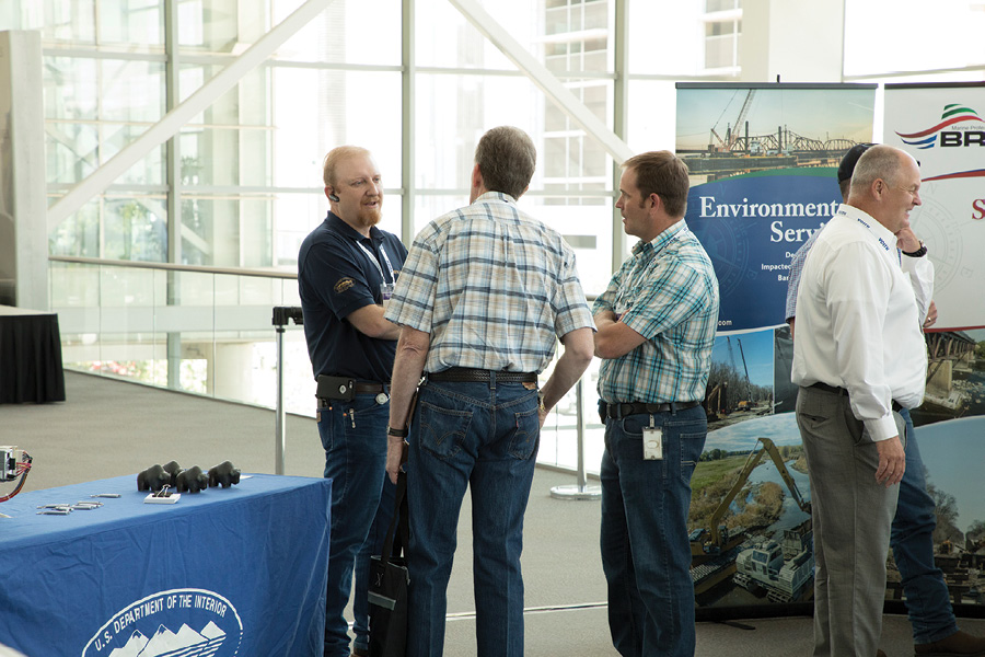 Encounters among hydro personnel at HydroVision International resemble a family reunion.