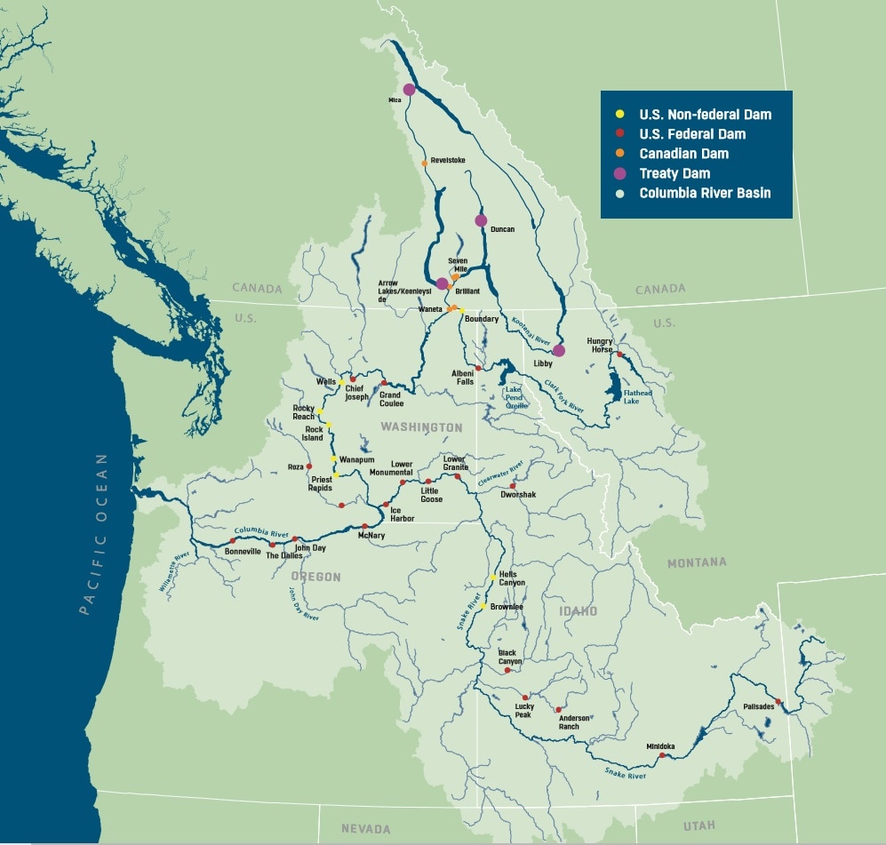 U.S., Canada reach agreement in principle on elements of modernized Columbia River Treaty