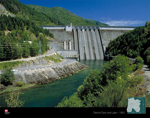 Corps assessing future of hydropower production in Willamette Valley