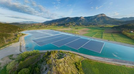 EDF Group opens floating solar power plant on Lazer hydropower plant reservoir