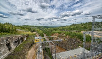 OPG reports on rehab work under way at Abitibi Canyon generating station