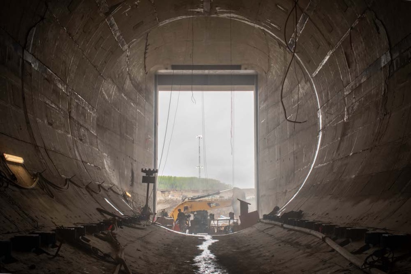 ACCIONA completes tunnel construction for 1,100-MW Site C hydroelectric in BC